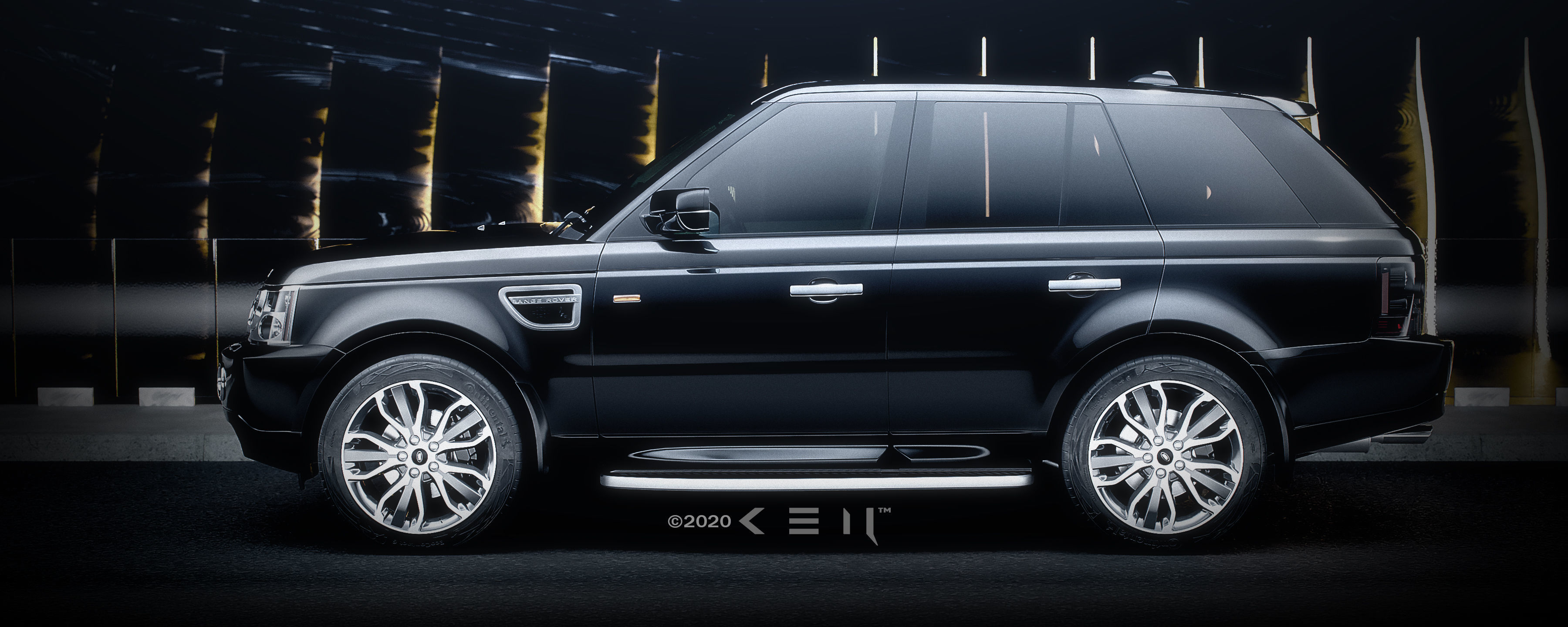 2006 Custom Land Rover Range Rover Sport 3D model_28