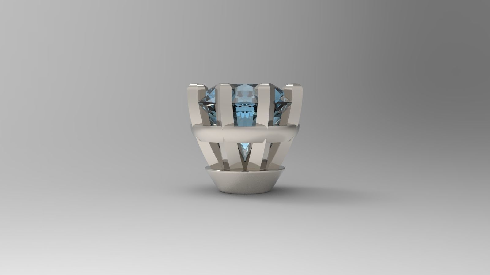 Jewelry Prong Head Set Package 071 3D print model_5