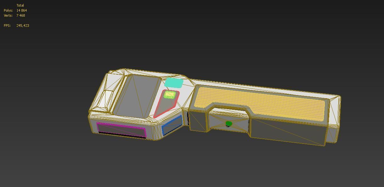 Star Trek Deep Space Nine ODN Scanner Replica 3D print model_9