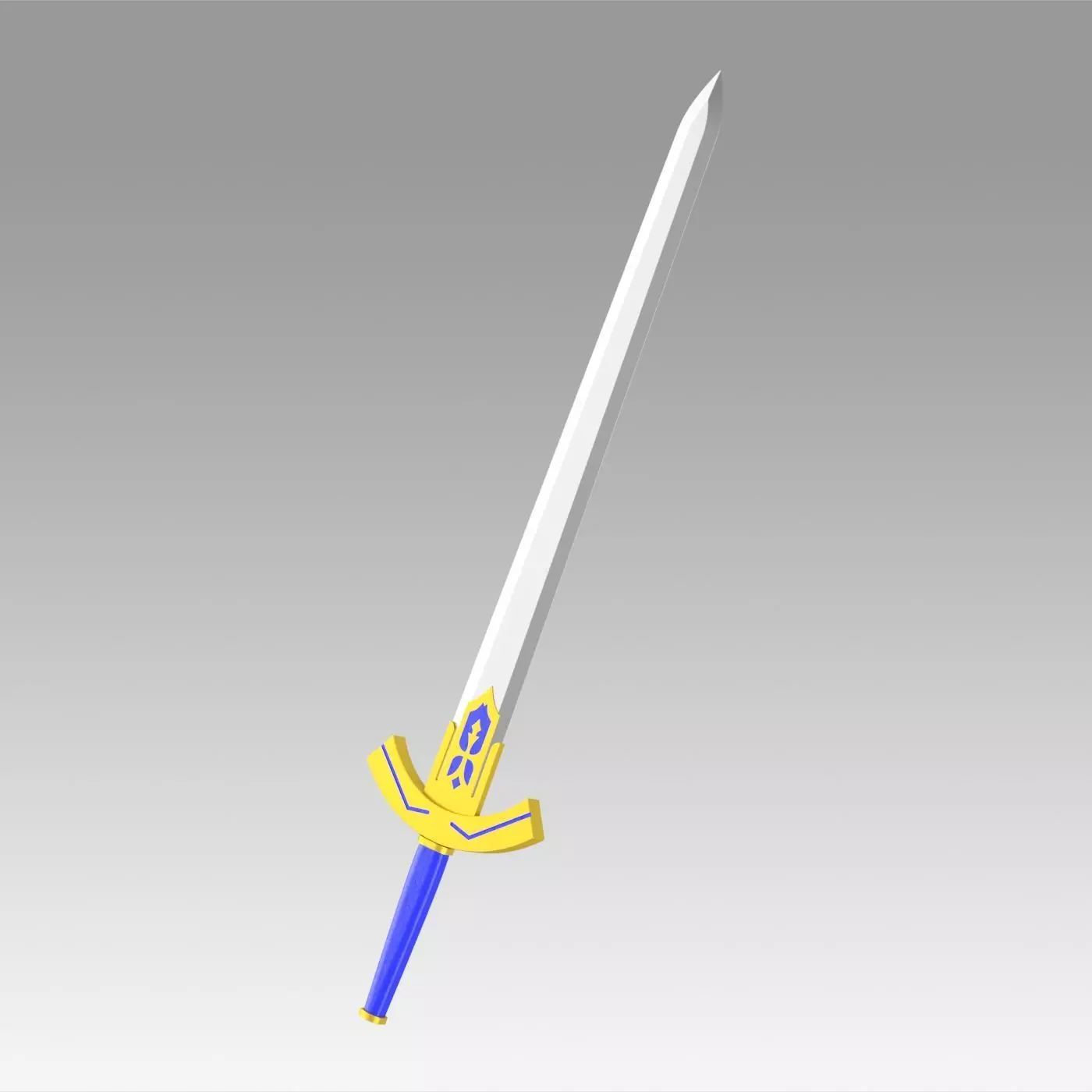 Fate Zero Artoria Pendragon Saber Sword Cosplay Weapon Prop 3D print model_0