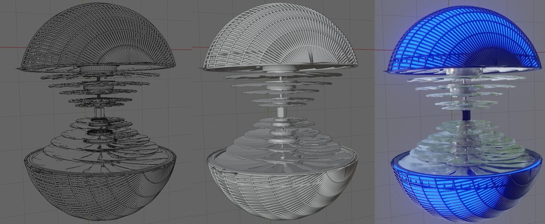 HAVOC SF-1200 Sci-Fi Concept 3D model_2