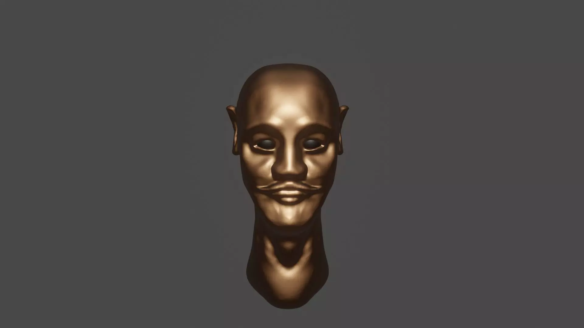 Head sculpture Free 3D model