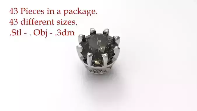 Jewelry Prong Head Set Package 074