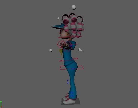 fitness grandma  Free 3D model_1