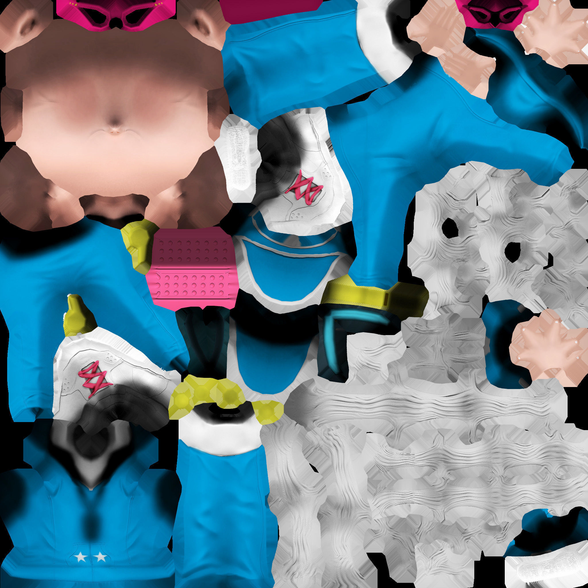 fitness grandma  Free 3D model_3