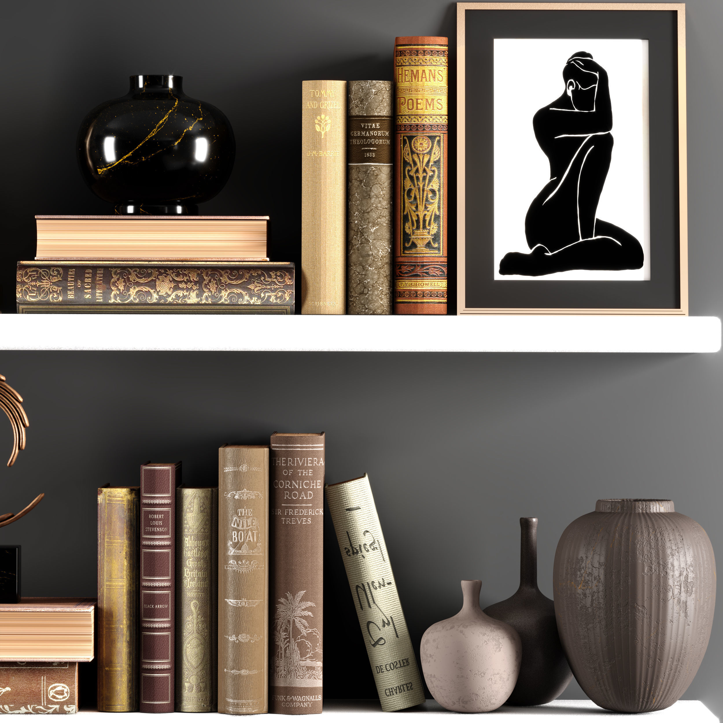 decorative set05 3D model_3