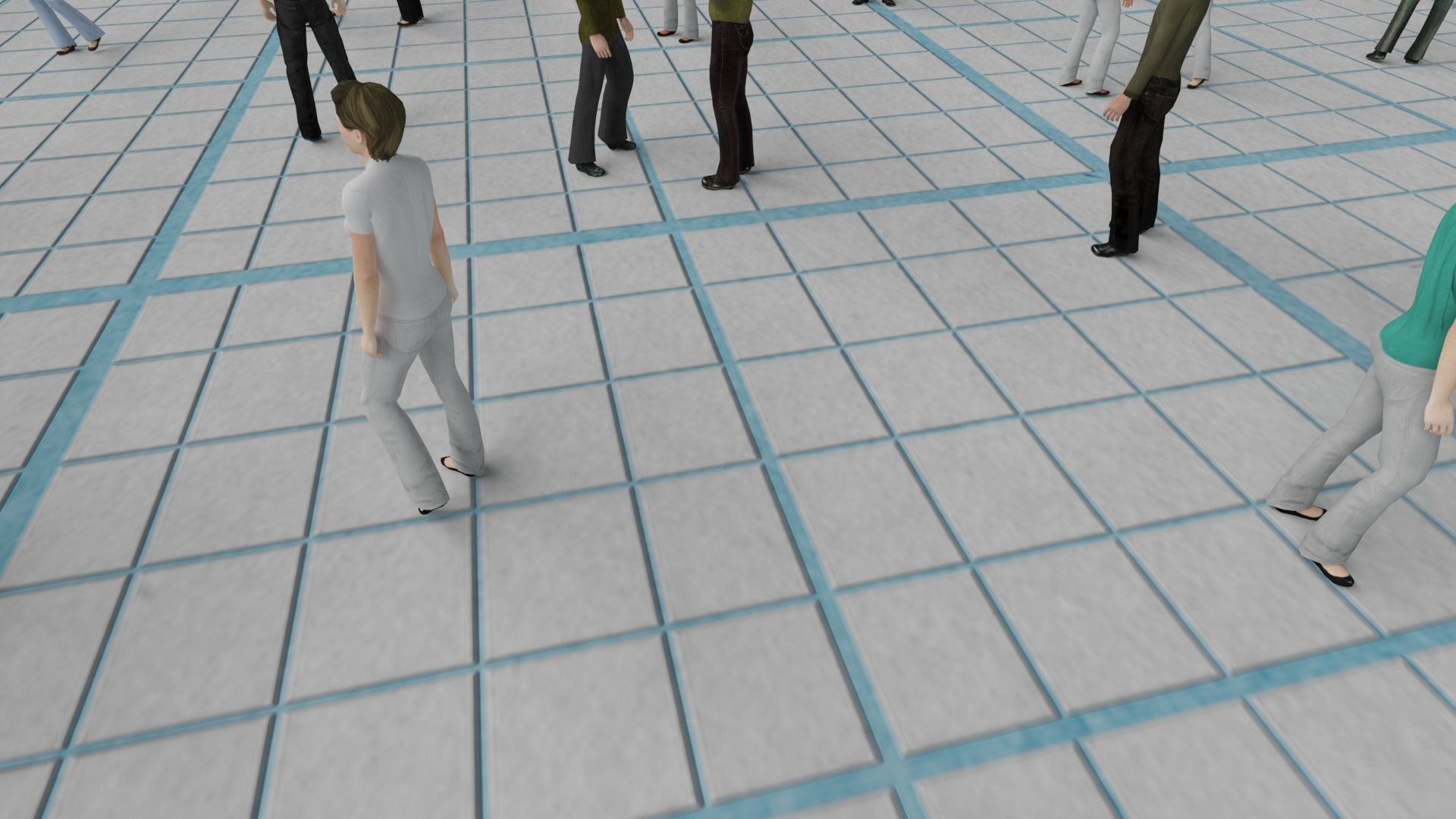 Low Poly Animated People Pack - 200 Pieces Low-poly Animated Low-poly 3D model_9