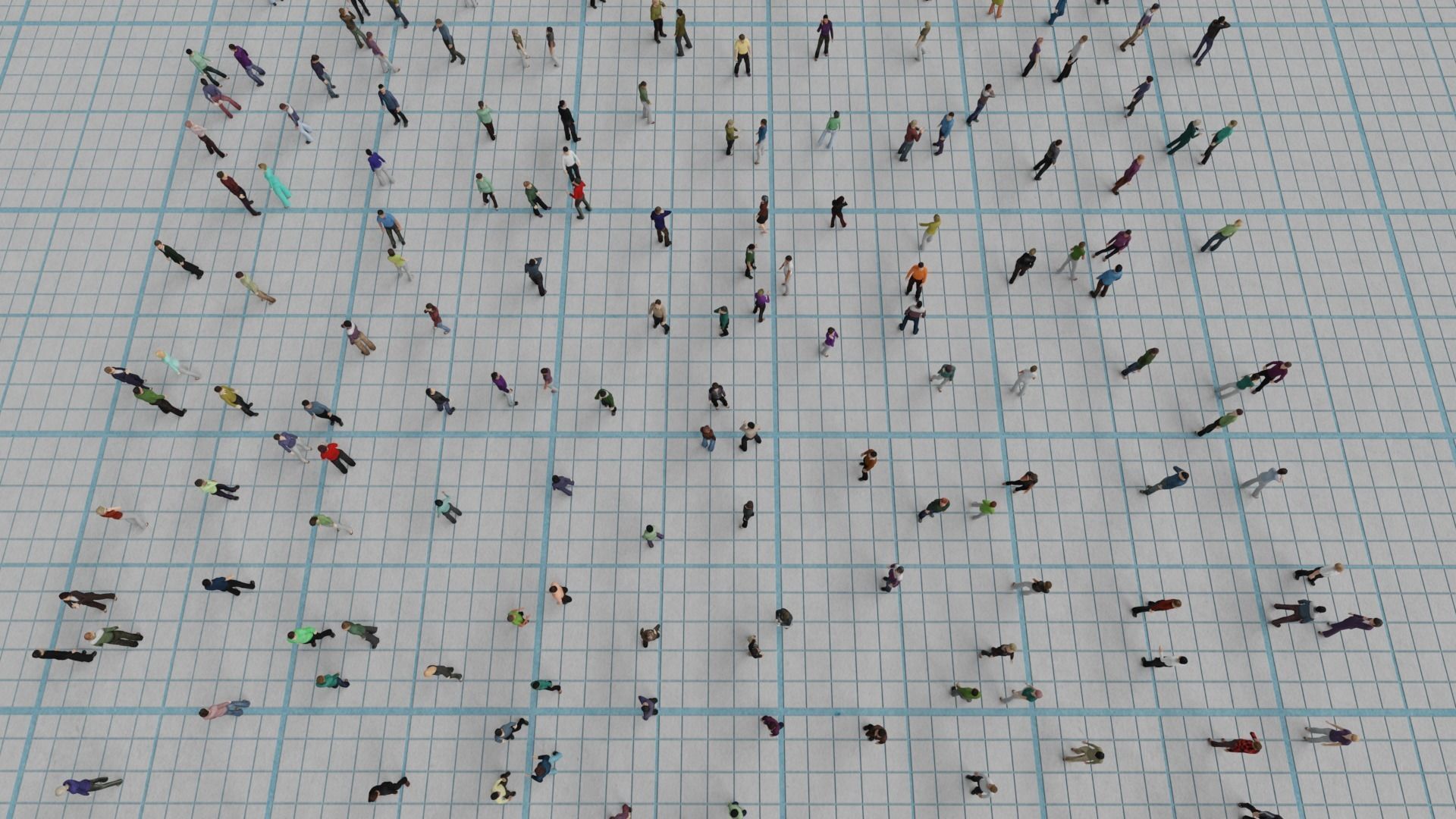 Low Poly Animated People Pack - 200 Pieces Low-poly Animated Low-poly 3D model_4