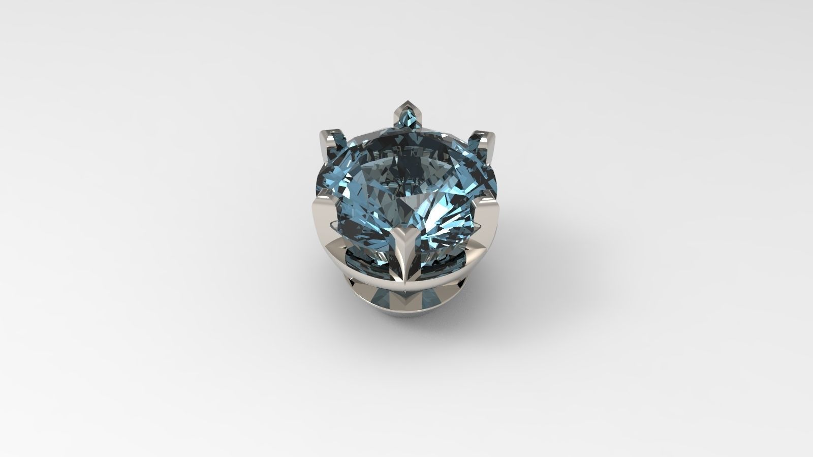 Jewelry Prong Head Set Package 080 3D print model_1