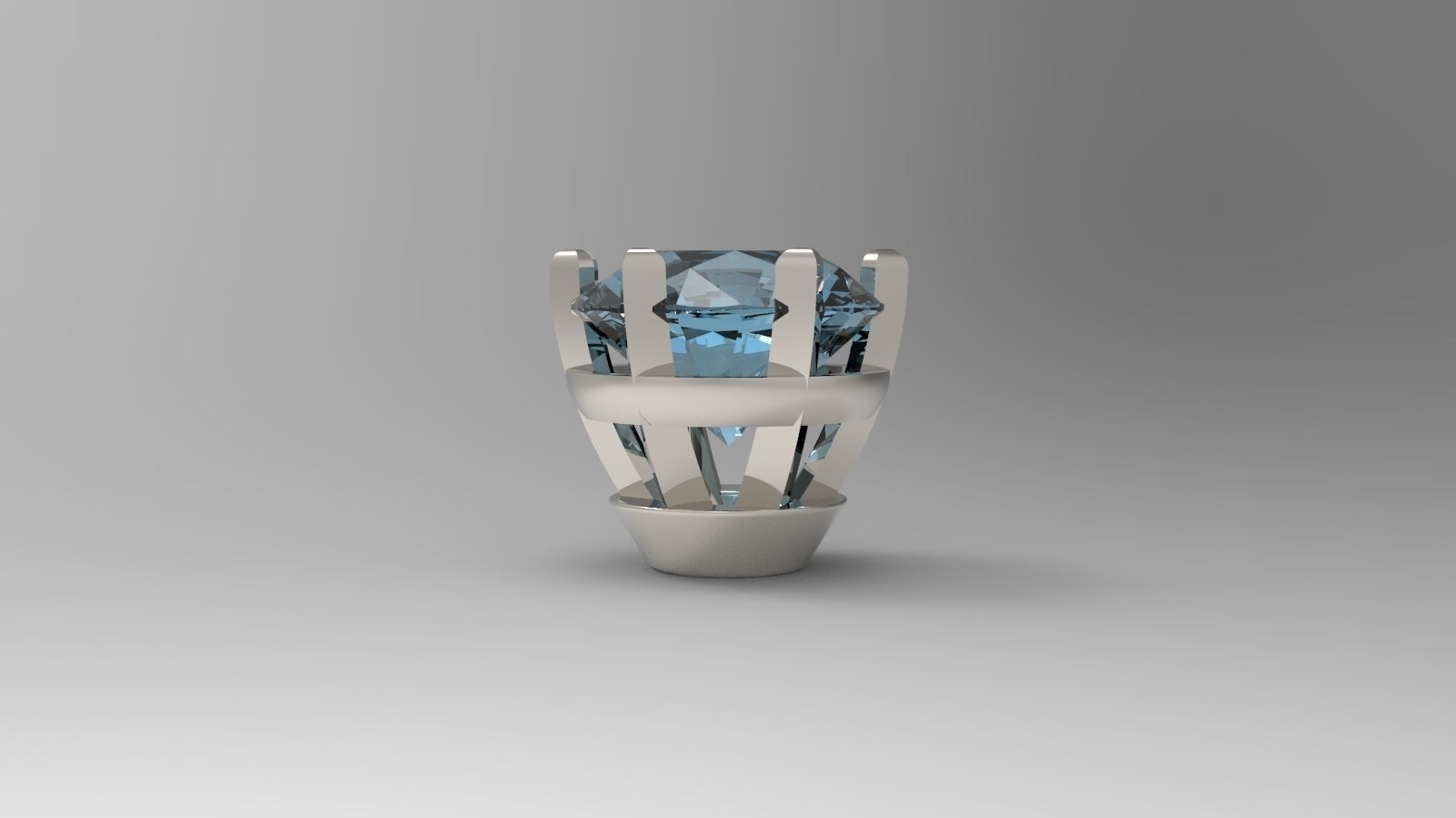 Jewelry Prong Head Set Package 080 3D print model_5