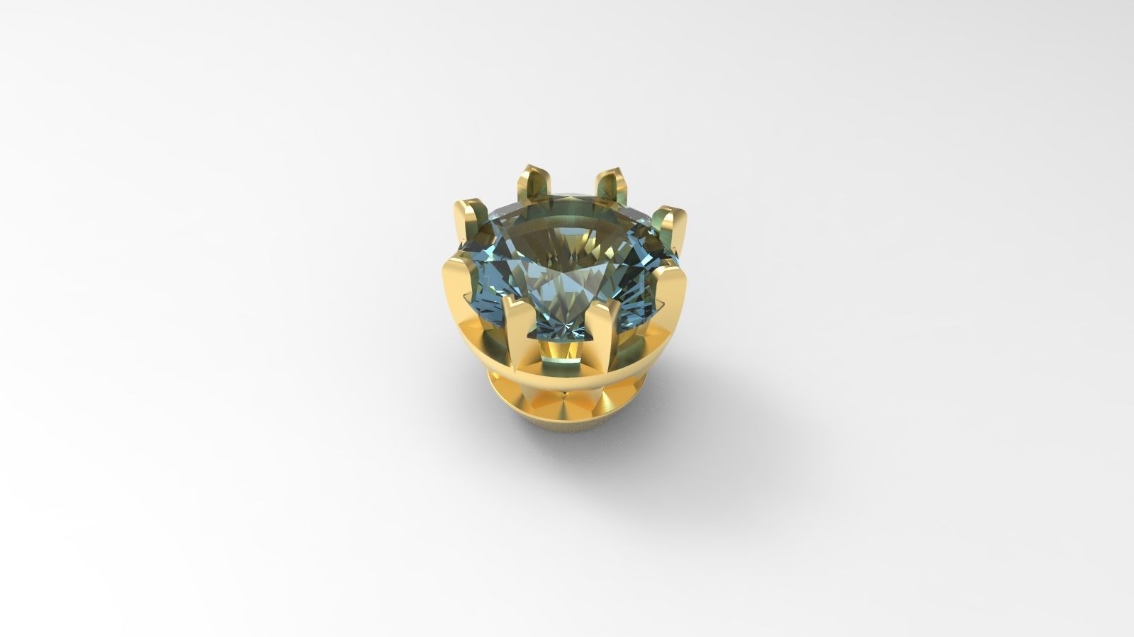 Jewelry Prong Head Set Package 081 3D print model_2