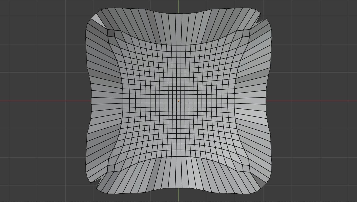 Silver Futuristic Cubic Autel 3D model_31