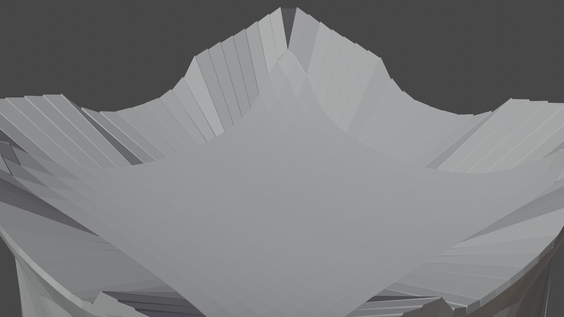 Silver Futuristic Cubic Autel 3D model_20