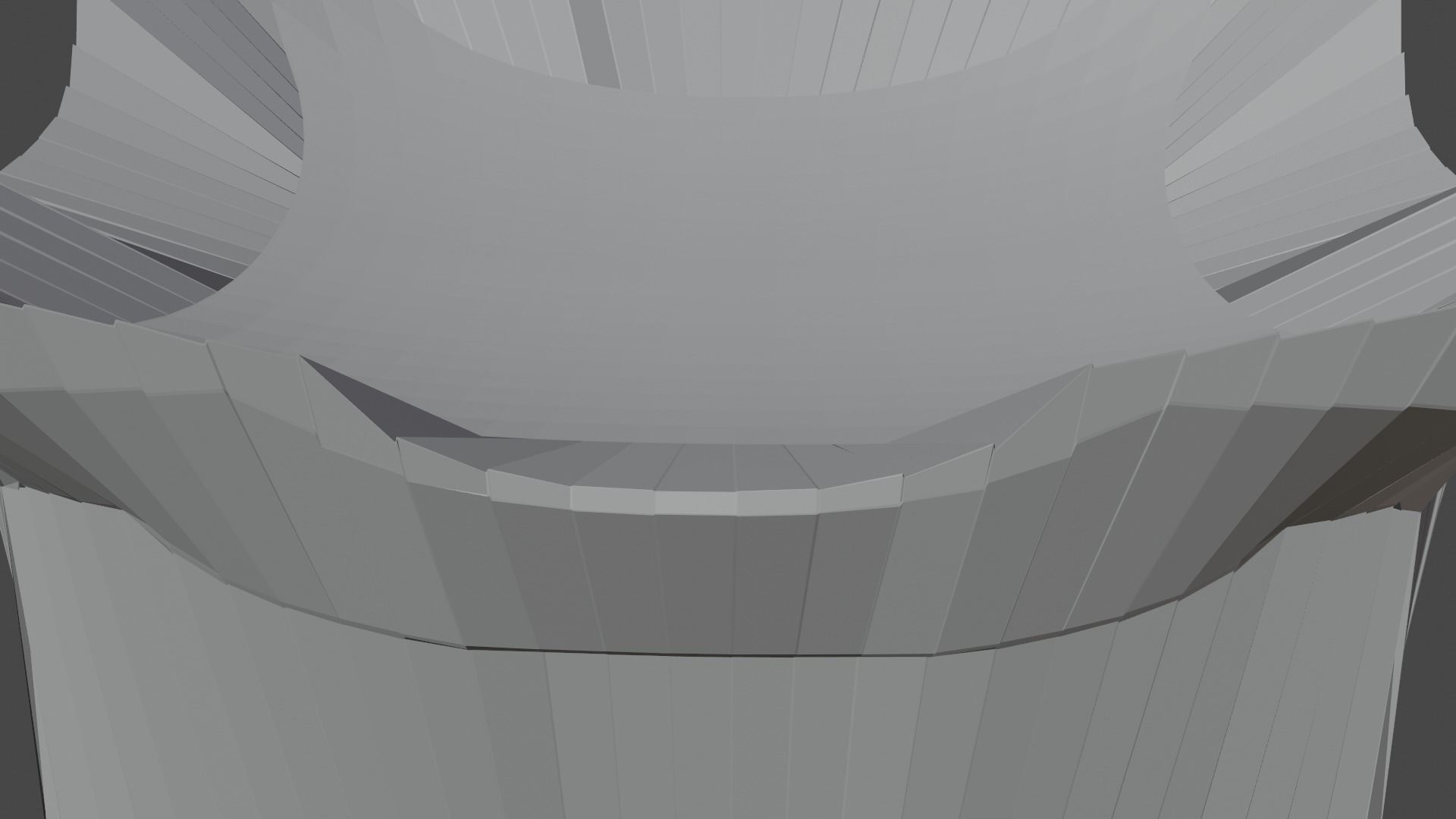 Silver Futuristic Cubic Autel 3D model_14