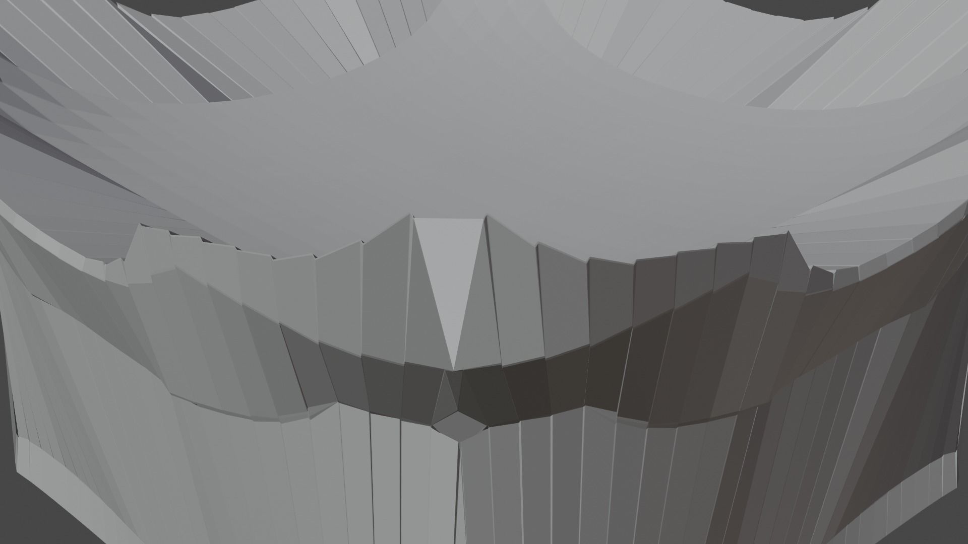 Silver Futuristic Cubic Autel 3D model_40