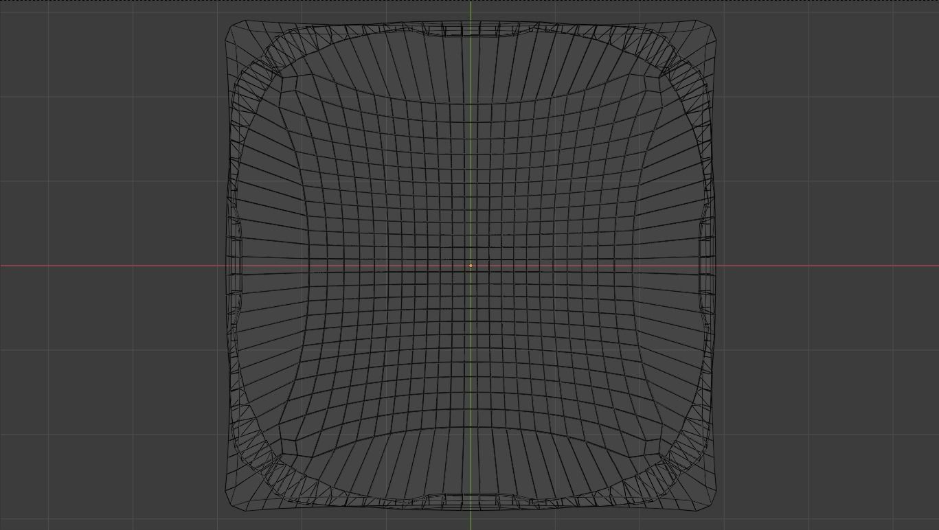 Silver Futuristic Cubic Autel 3D model_35