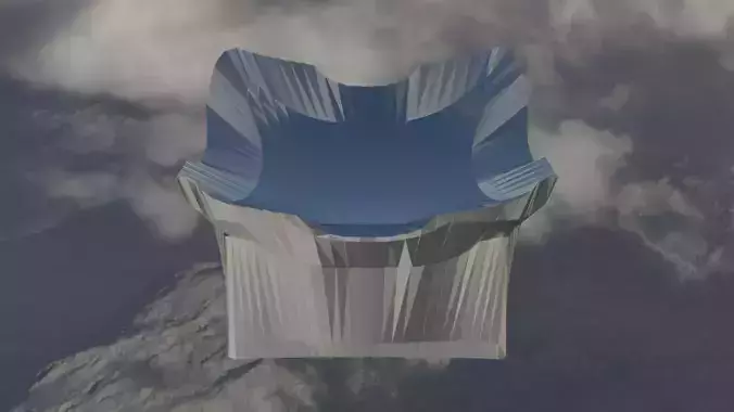 Silver Futuristic Cubic Autel