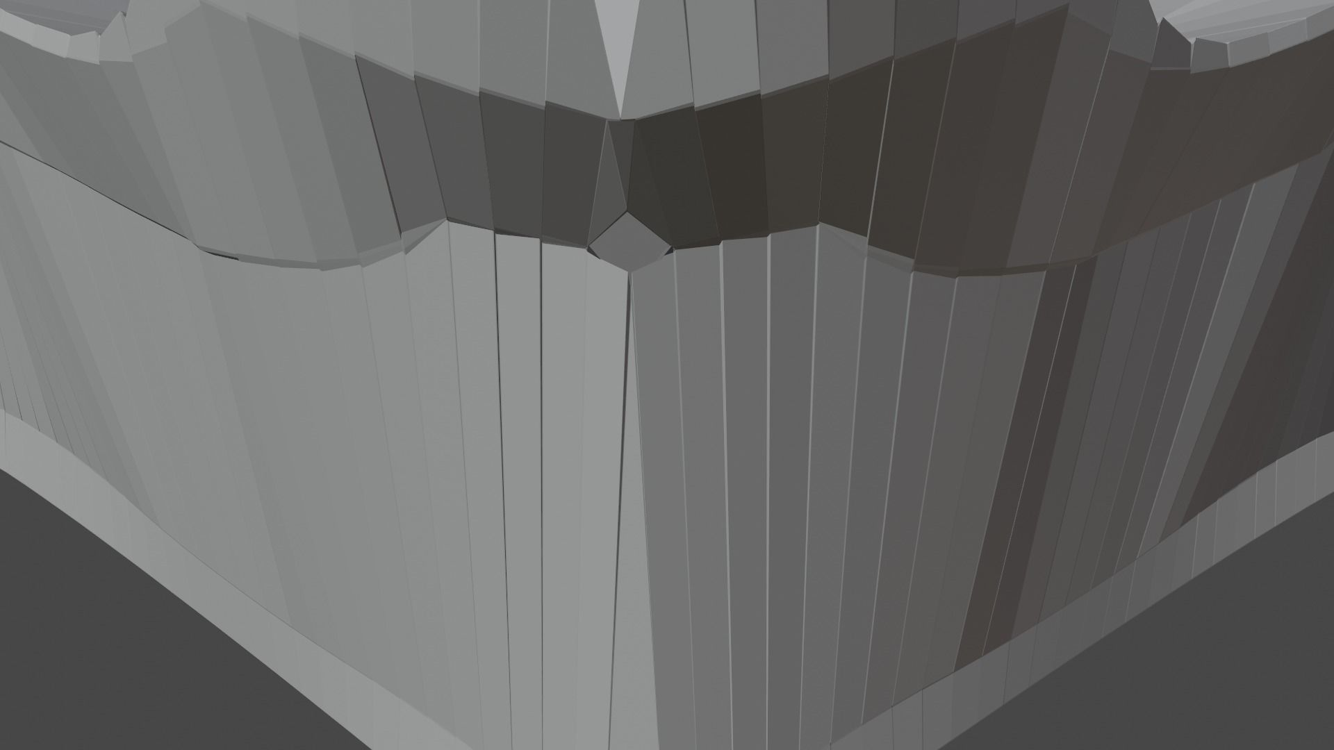 Silver Futuristic Cubic Autel 3D model_17