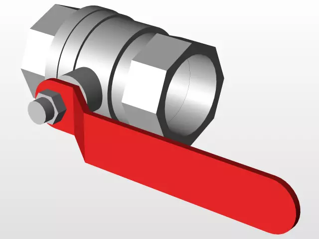 Ball Valve Free 3D model