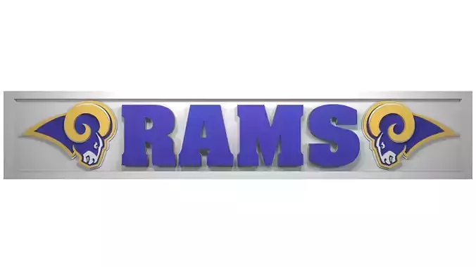 Rams plate
