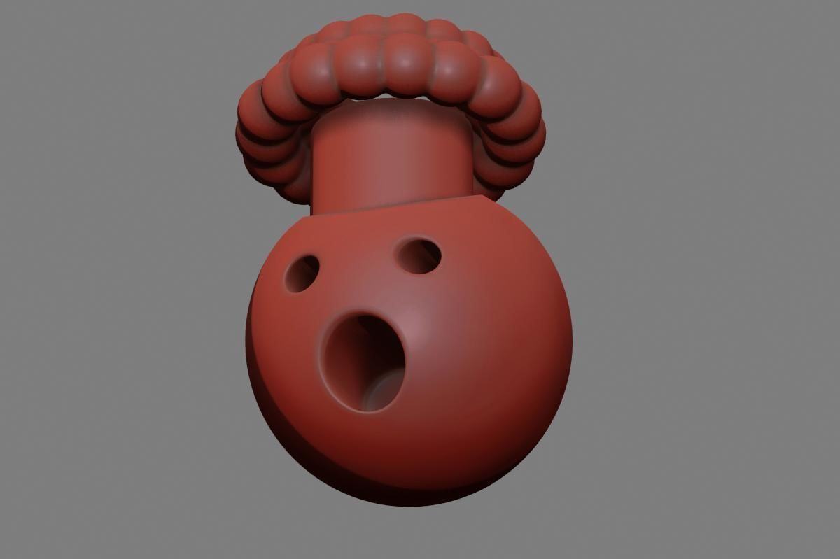 Emoji Exploding Head 3D model_30