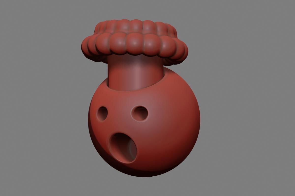 Emoji Exploding Head 3D model_25