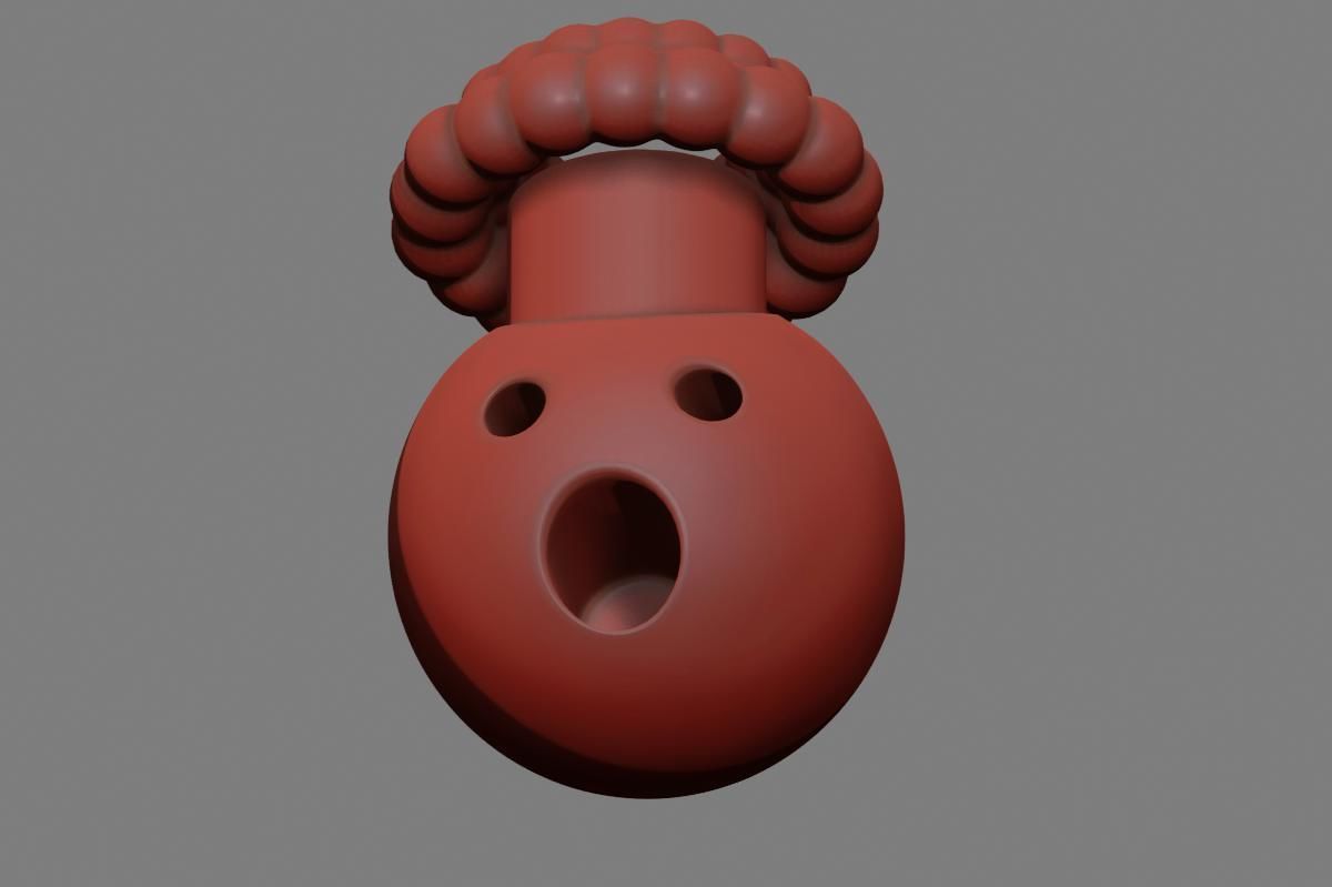 Emoji Exploding Head 3D model_31