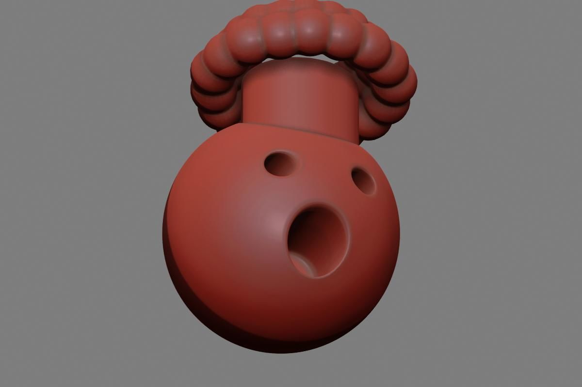 Emoji Exploding Head 3D model_33