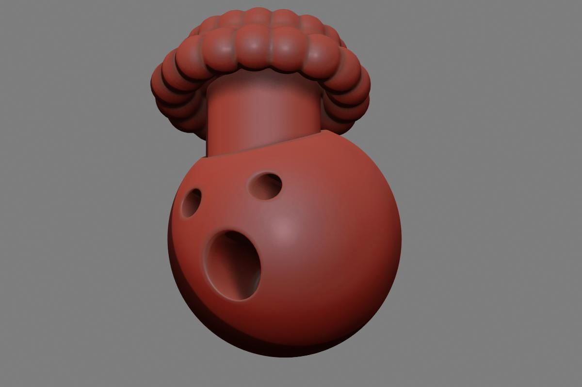 Emoji Exploding Head 3D model_29