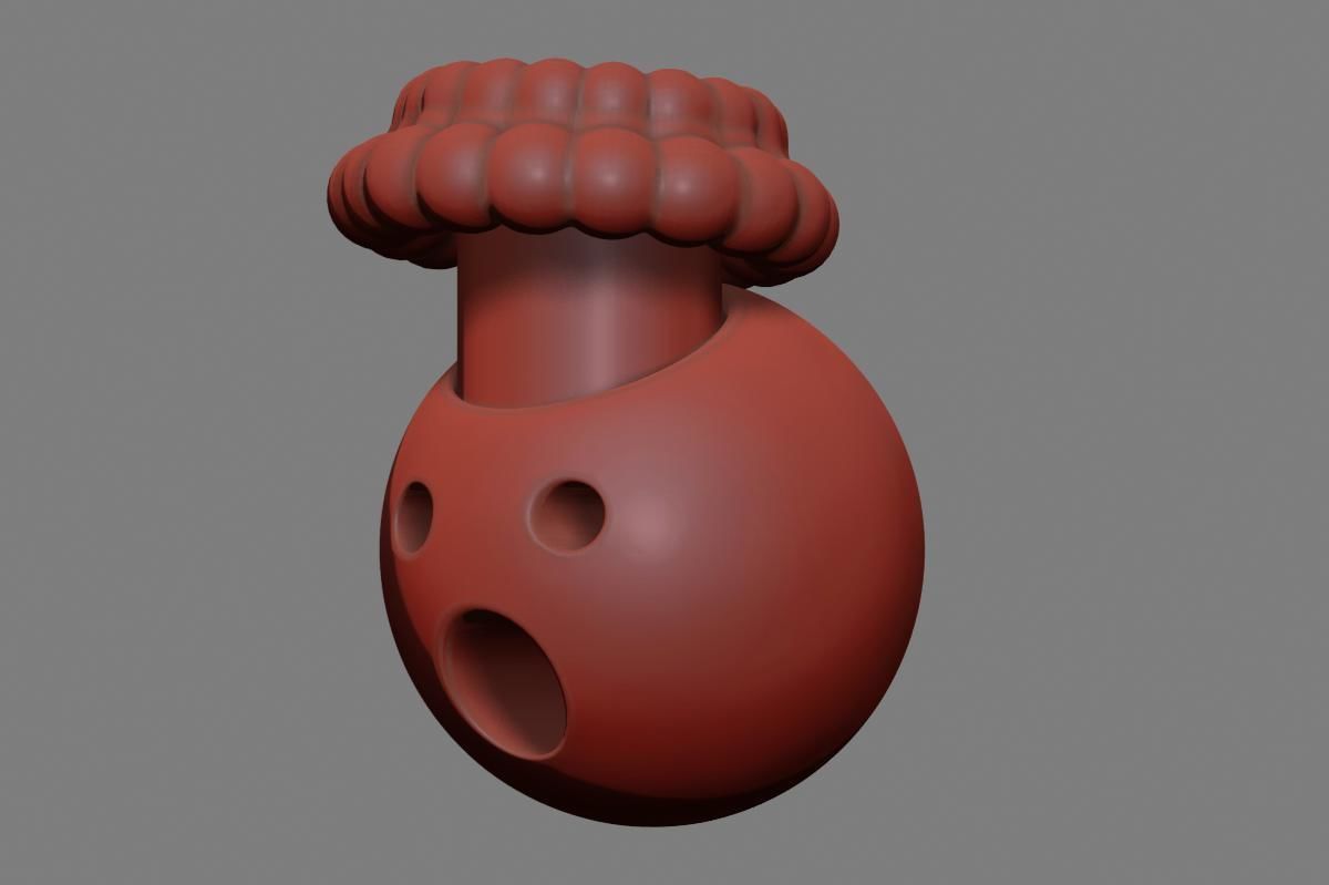 Emoji Exploding Head 3D model_26