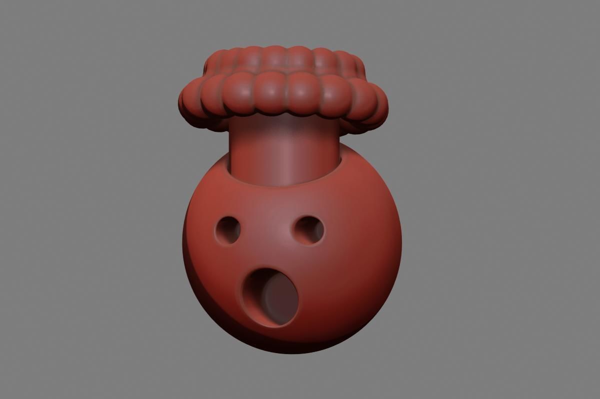 Emoji Exploding Head 3D model_24