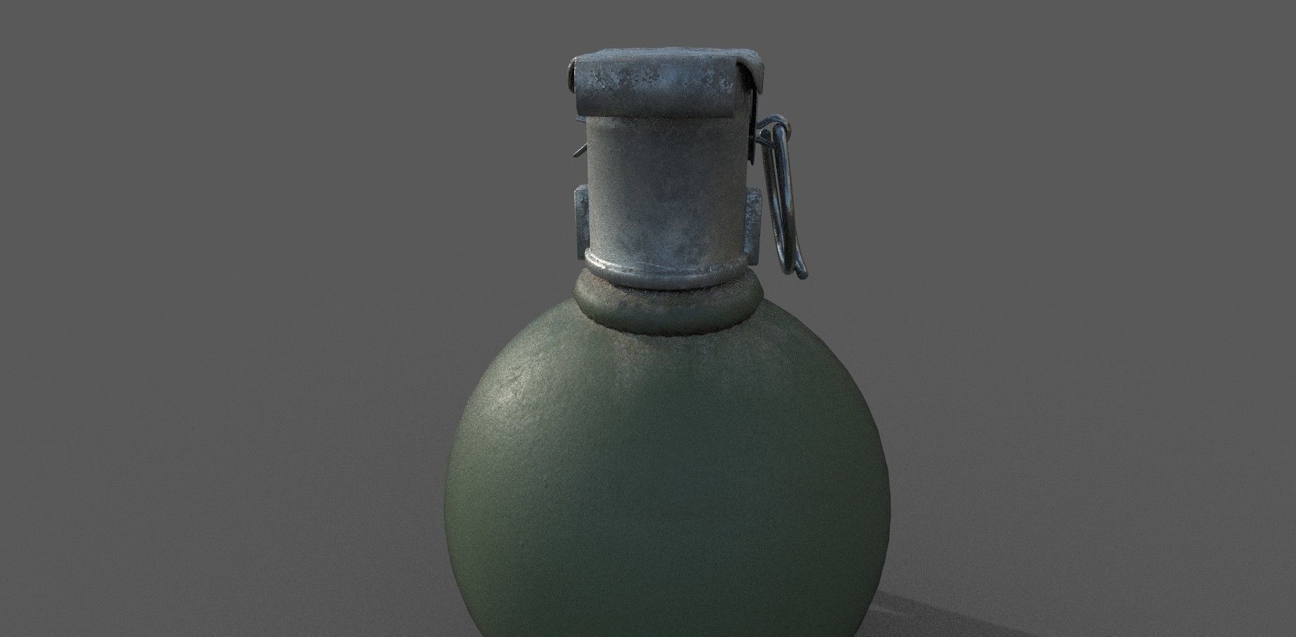 Grenade Low-poly 3D model Low-poly 3D model_4