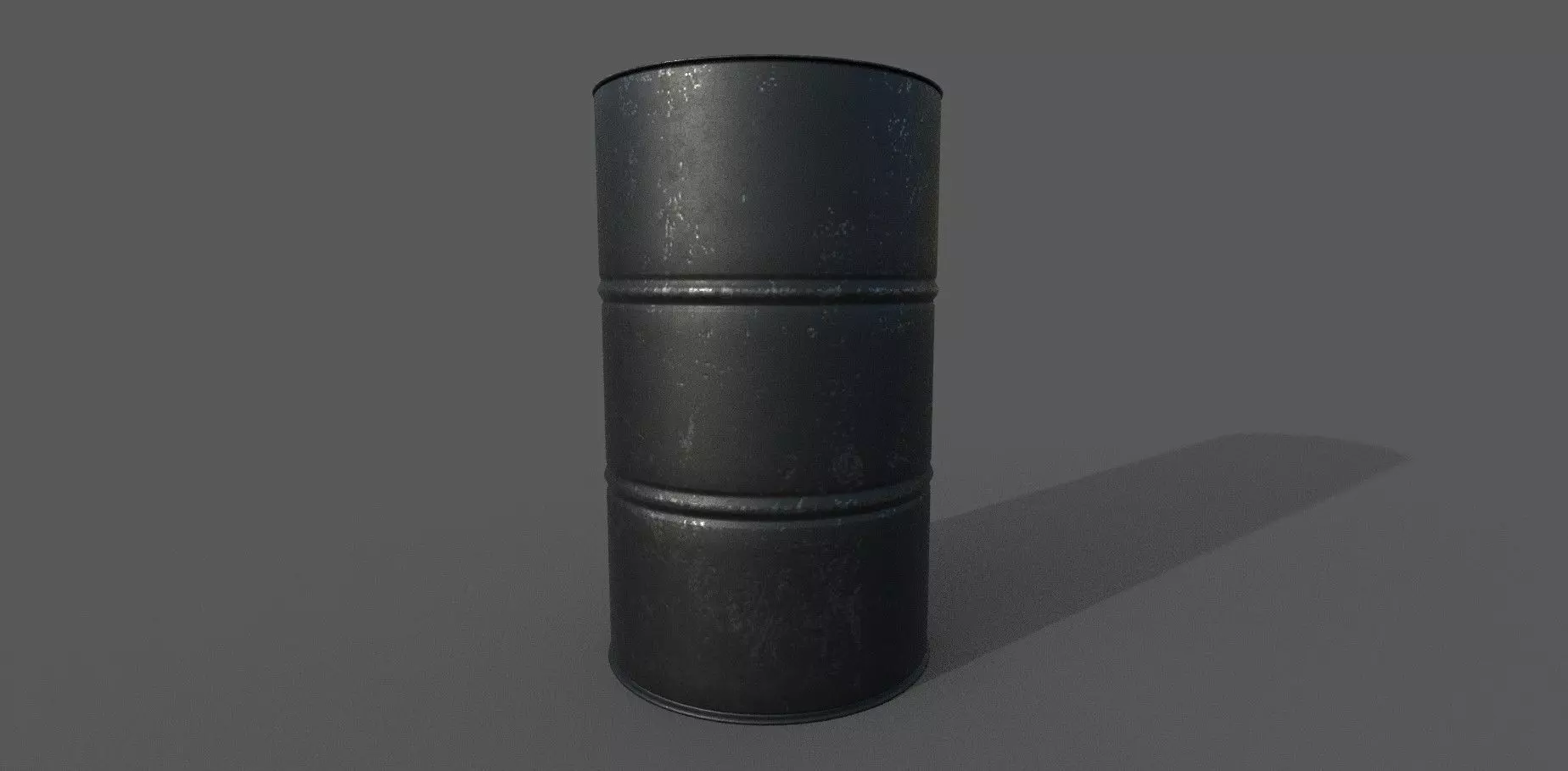 Oil barrel Low-poly 3D model Low-poly 3D model