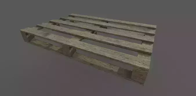 Wooden Pallet 3D model
