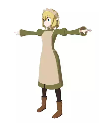 Elf Waitress - Danmachi - Ryuu 