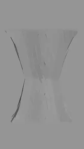 Futuristic Cubic Structure Pillar