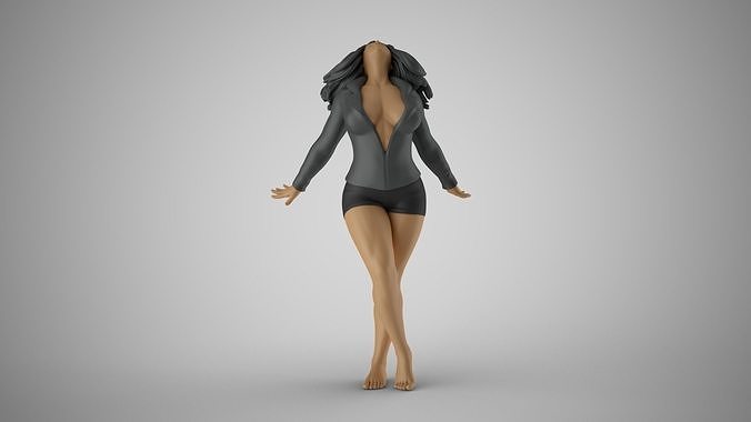 Woman Ascension 3D print model