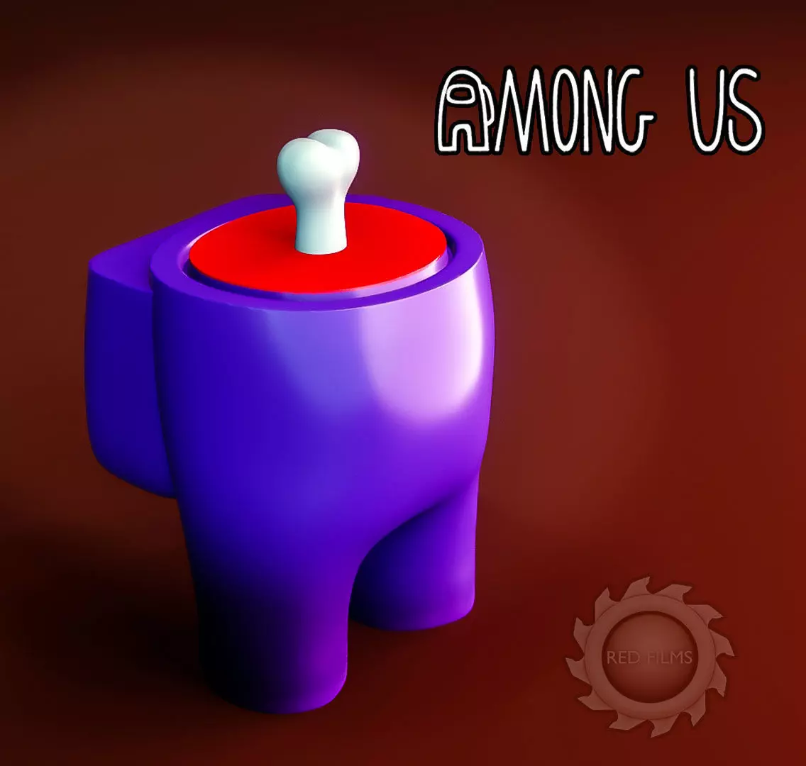 AMONG US DEAD 3D print model_0