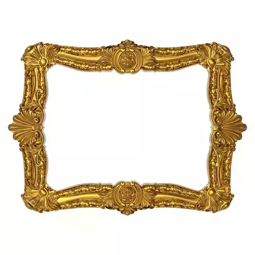 carved frame  3D model