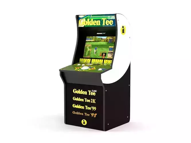 Golden Tee Arcade Machine 3D model