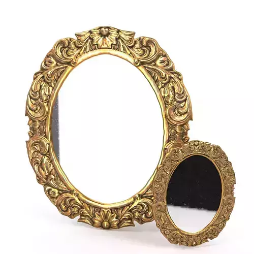 Antique Frame Mirror 3
