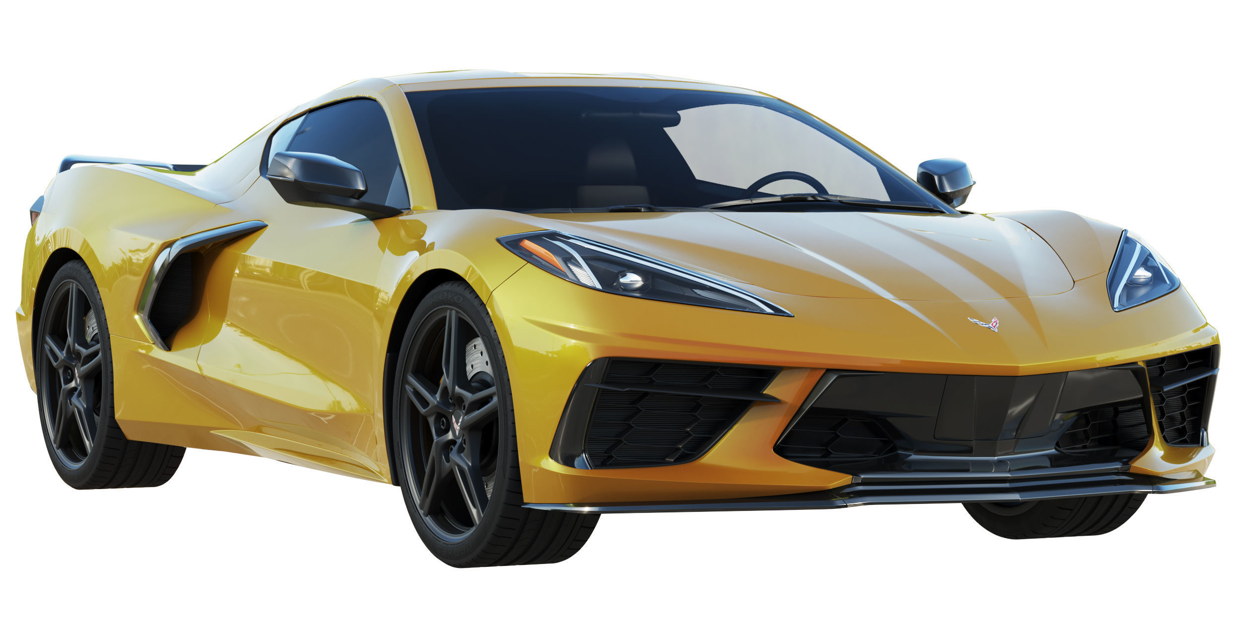 Chevrolet Corvette C8 2020 Stingray 3D model_2