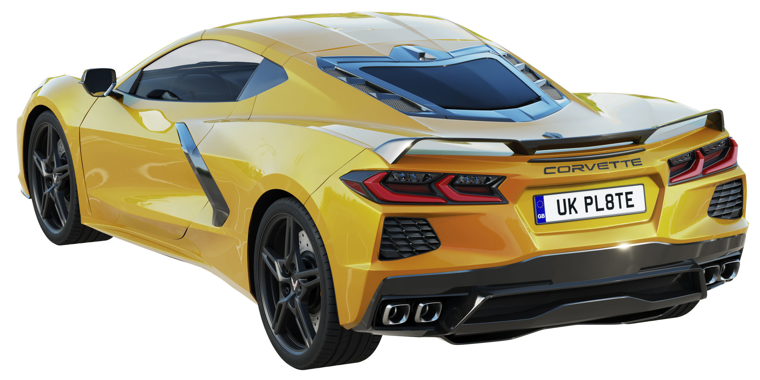 Chevrolet Corvette C8 2020 Stingray 3D model_1