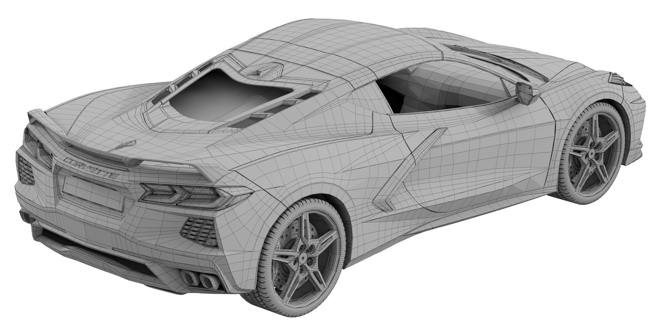 Chevrolet Corvette C8 2020 Stingray 3D model_16