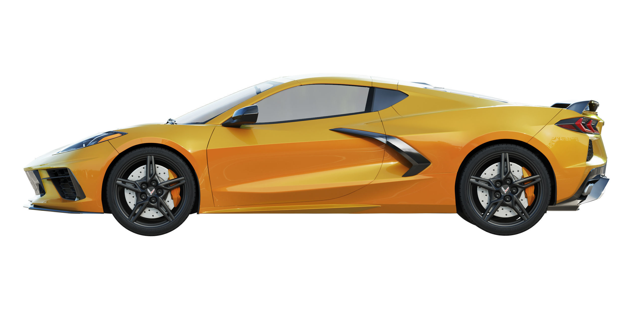 Chevrolet Corvette C8 2020 Stingray 3D model_4