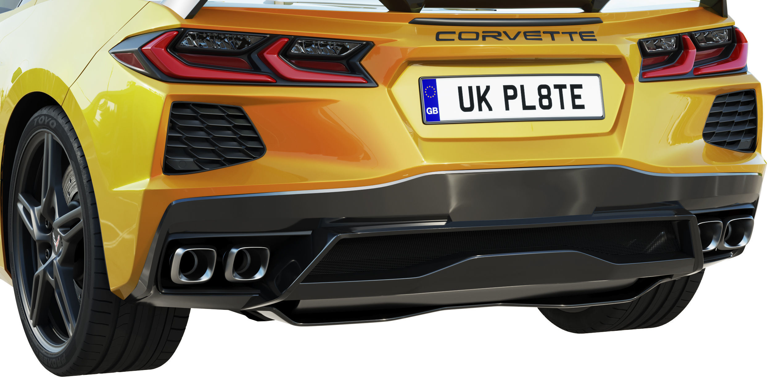 Chevrolet Corvette C8 2020 Stingray 3D model_11