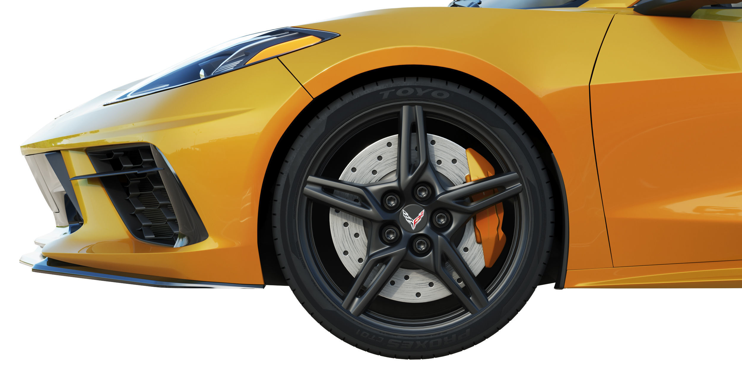 Chevrolet Corvette C8 2020 Stingray 3D model_9