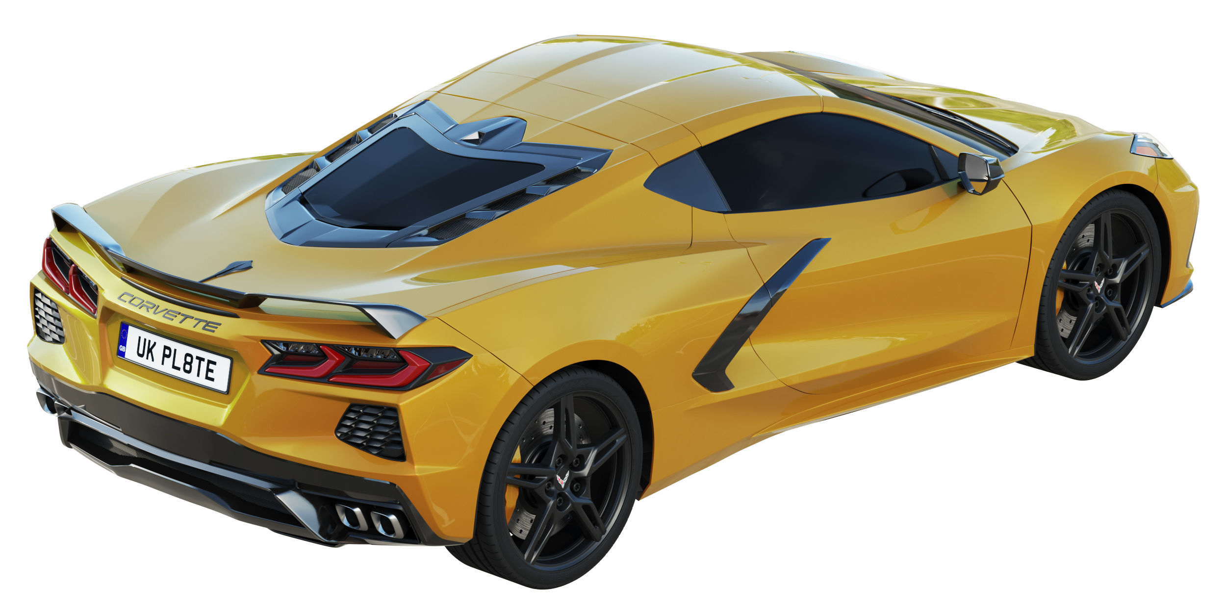 Chevrolet Corvette C8 2020 Stingray 3D model_8