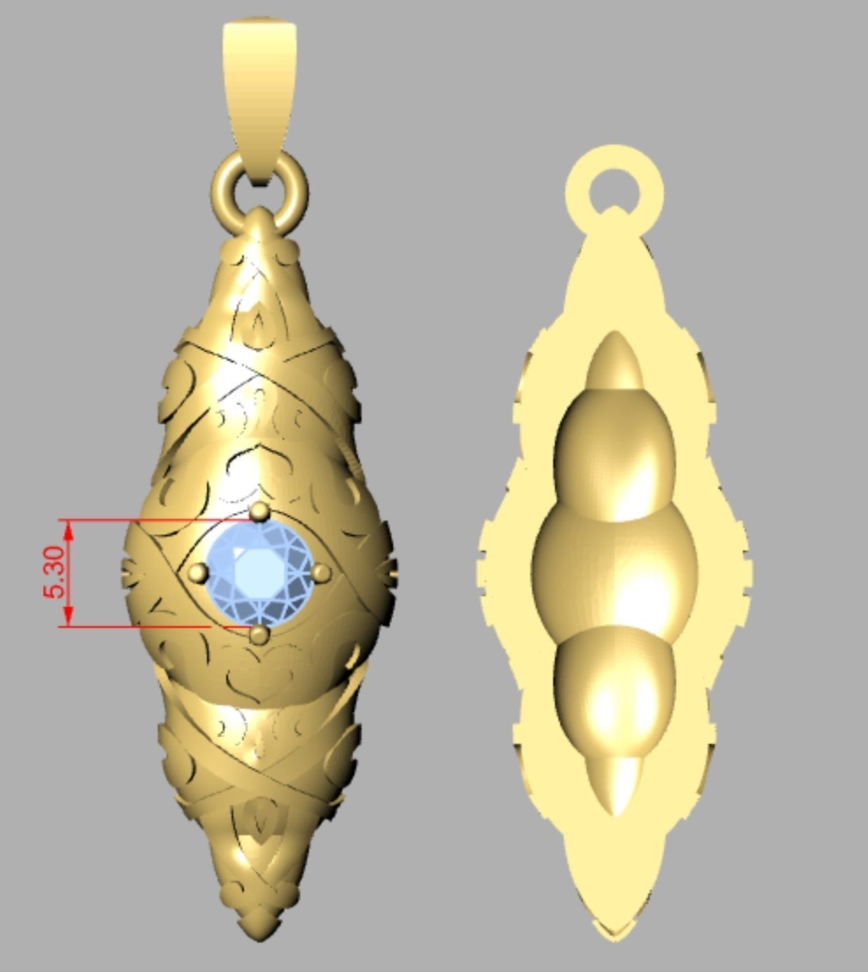 Headset with Patterns 3D print model_5