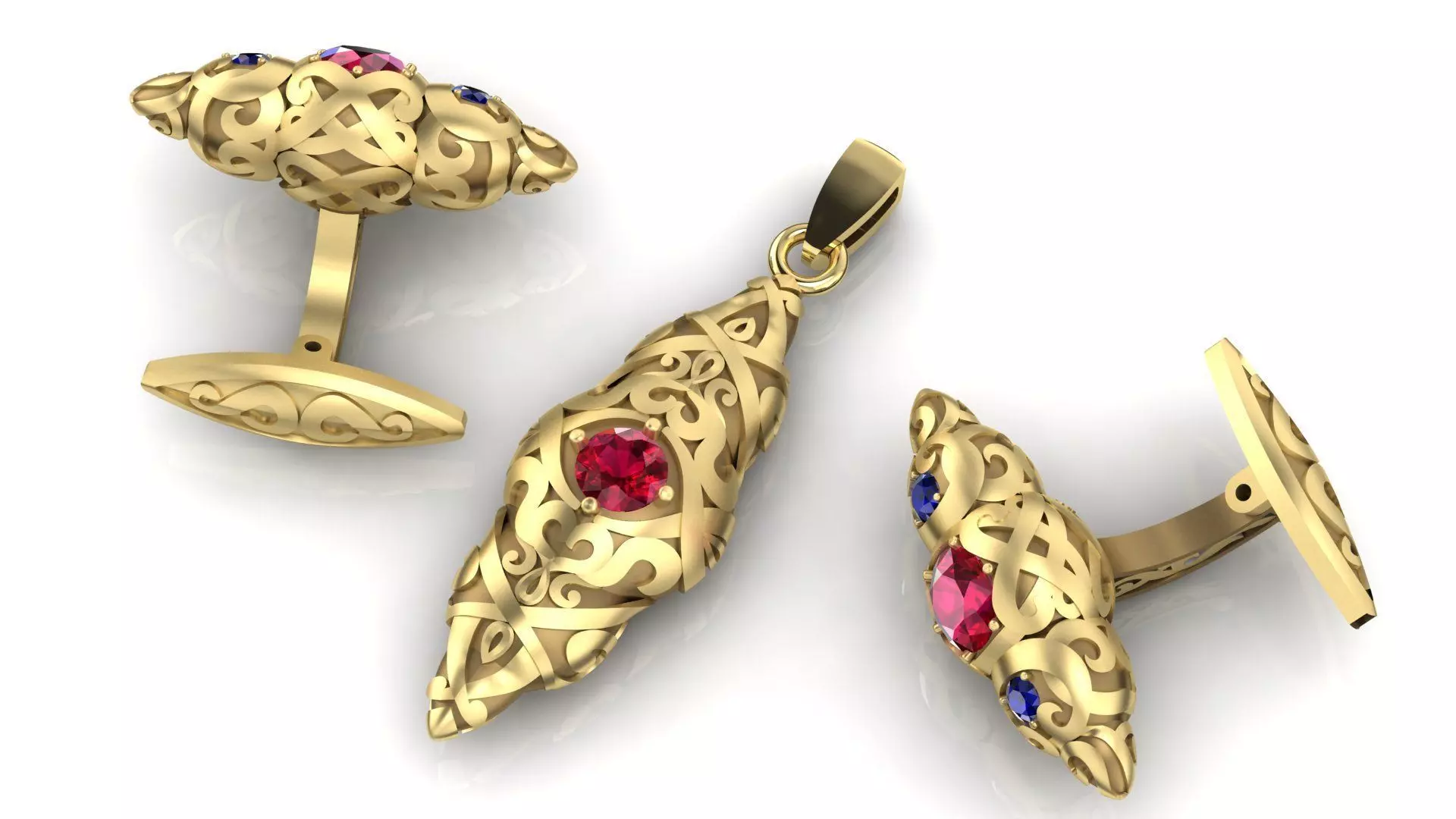 Headset with Patterns 3D print model_0